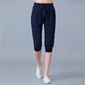 Women's Harem Jogger Pants – High Waist Loose Capris