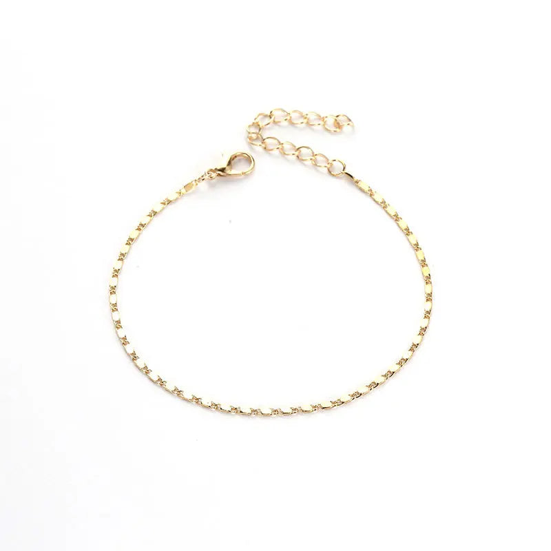 Women's Fashion Ankle Bracelet – Silver Bohemia Beach Anklet