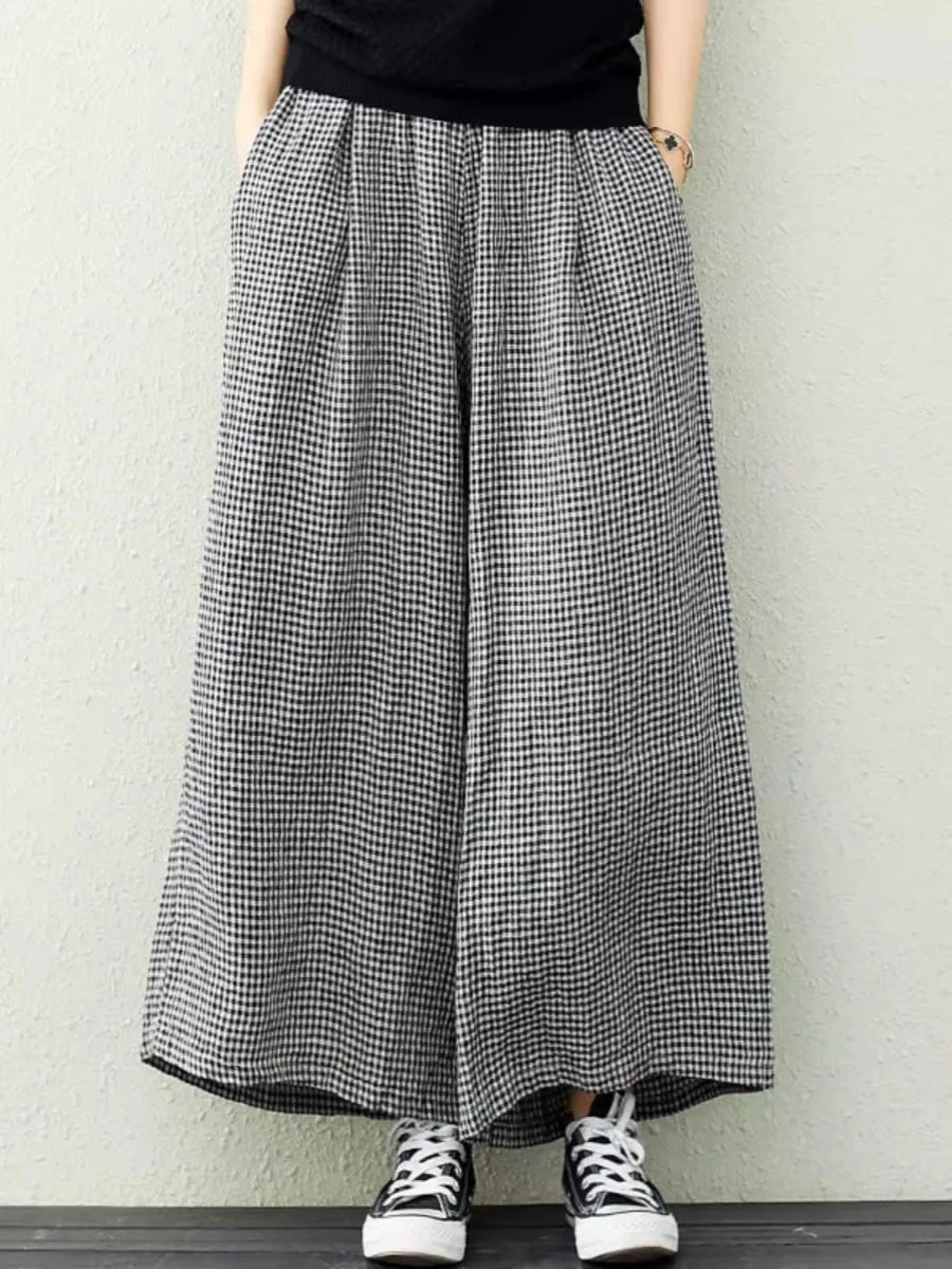 High Waist Wide Leg Pants – Women's Casual Summer Trousers