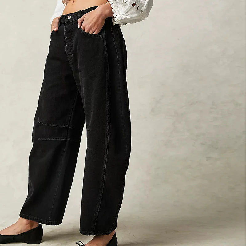 Wide Leg Jeans – Loose Y2K Denim Pants
