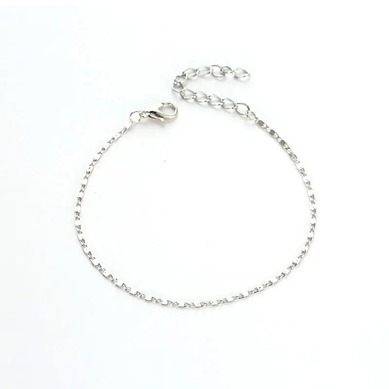 Women's Fashion Ankle Bracelet – Silver Bohemia Beach Anklet
