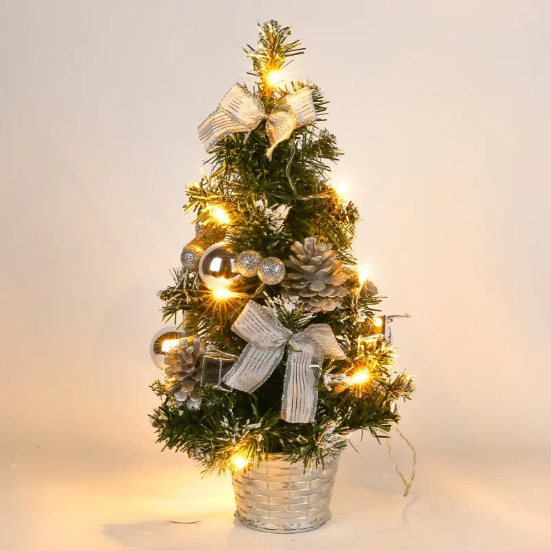 40cm LED Mini Christmas Tree – Festive Tabletop Decoration