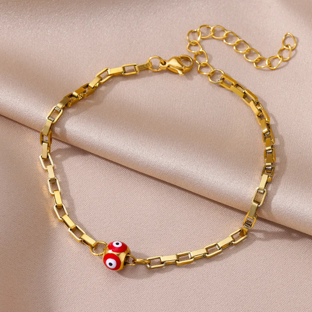 Women's Stainless Steel Ankle Chain – Classic Summer Anklet
