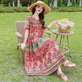 New Summer High-End Cotton Silk Dress Women's