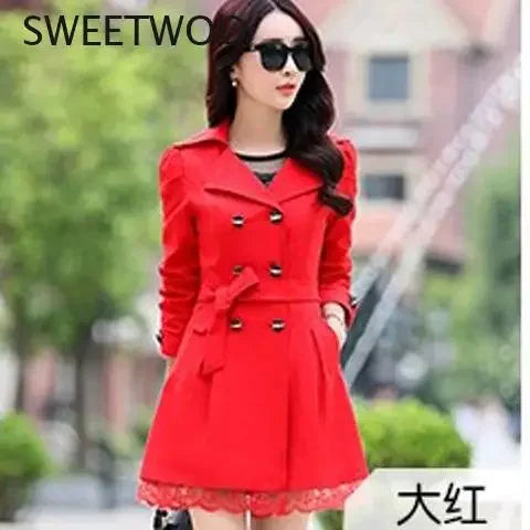 Streetwear Trench Coat – Women's Spring 2024