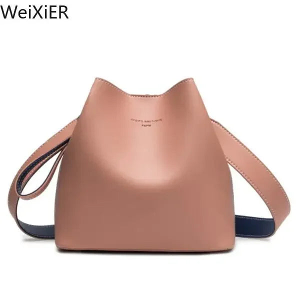 Fashionable Purses Bucket Bag Women PU Leather Shoulder Bags Brand Designer Ladies Crossbody Messenger Bags Totes Designer Bag