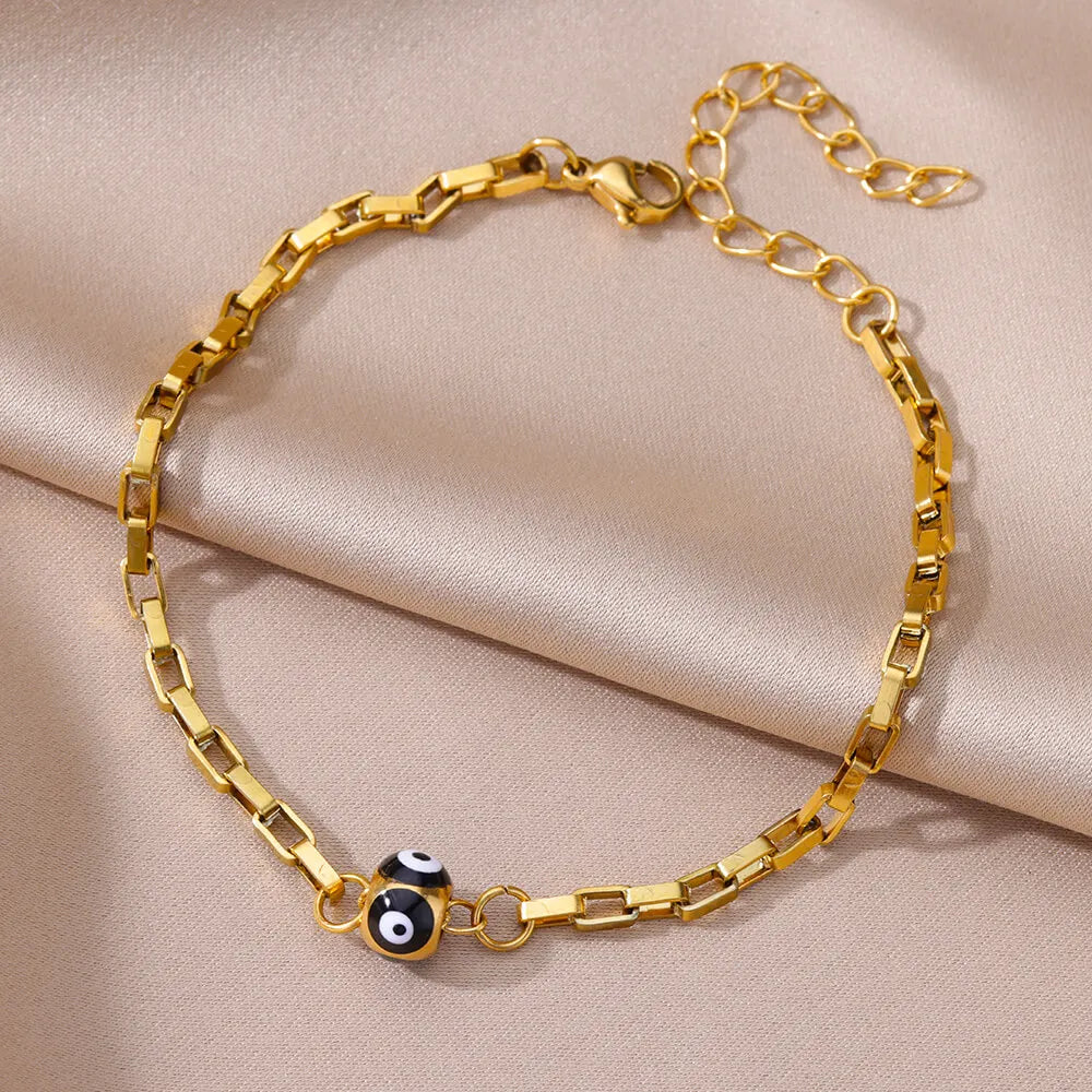 Women's Stainless Steel Ankle Chain – Classic Summer Anklet