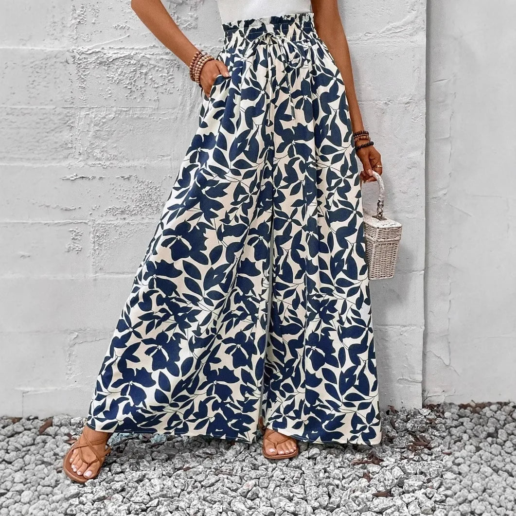Waist-Cinching Maxi Skirt | Asymmetric High Waist Loose Skirt for Women