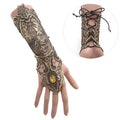 Gothic Steampunk Lace Fingerless Glove – Arm Warmer Halloween Accessory