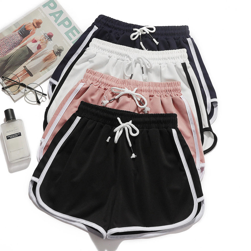 Women's athletic running shorts – quick-dry summer workout shorts