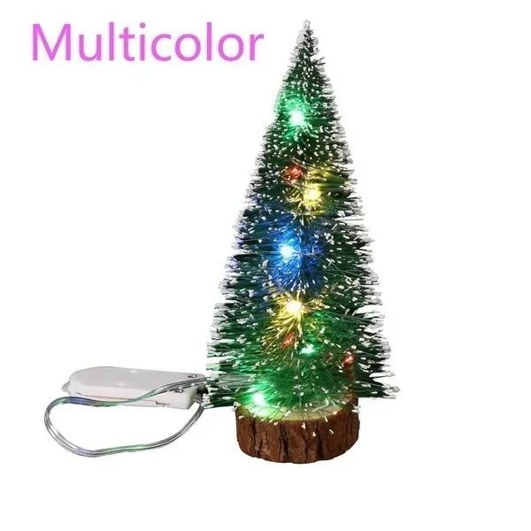 Mini LED Snow-Frosted Christmas Tree – 15–30cm