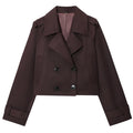 Cropped Trench Coat – High Quality Women's
