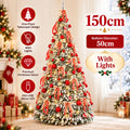 Foldable Christmas Tree – 120–210cm, With or Without Lights