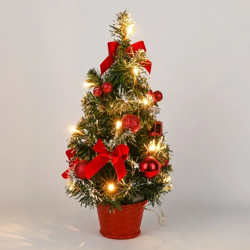 40cm LED Mini Christmas Tree – Festive Tabletop Decoration