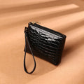 Women Small Square Zipper Coin Bags Purse PU Leather Money Pouch Short Wallet ID Bank Bus Credit Cards Protecting Bags Clutch
