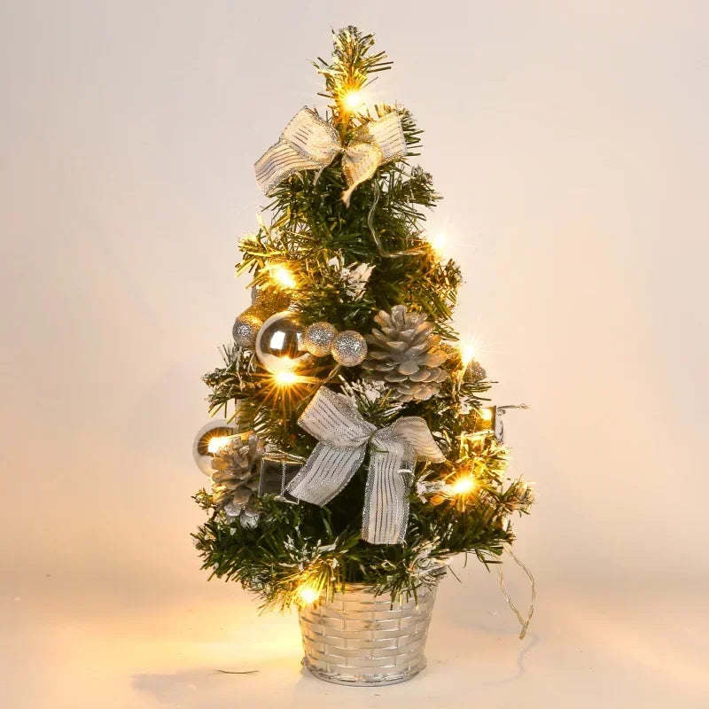 40cm LED Mini Christmas Tree – Festive Tabletop Decoration