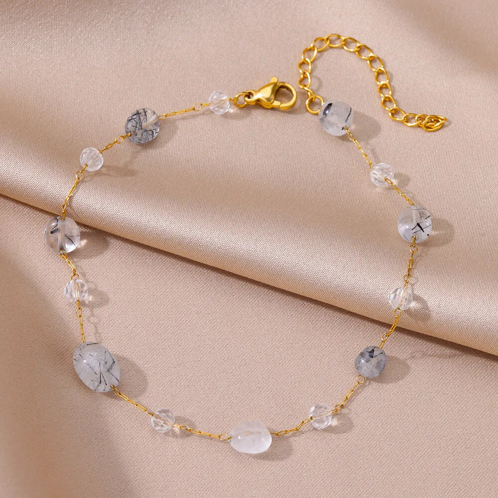 Women's Stainless Steel Ankle Chain – Classic Summer Anklet