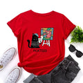 Oversized Women Short Sleeve T-shirt Fashion Graphic T Shirt 100% Cotton Women Top Summer Women's Tshirt Harajuku Woman Clothes