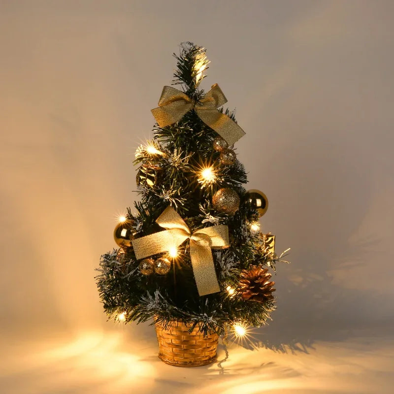 40cm LED Mini Christmas Tree – Festive Tabletop Decoration
