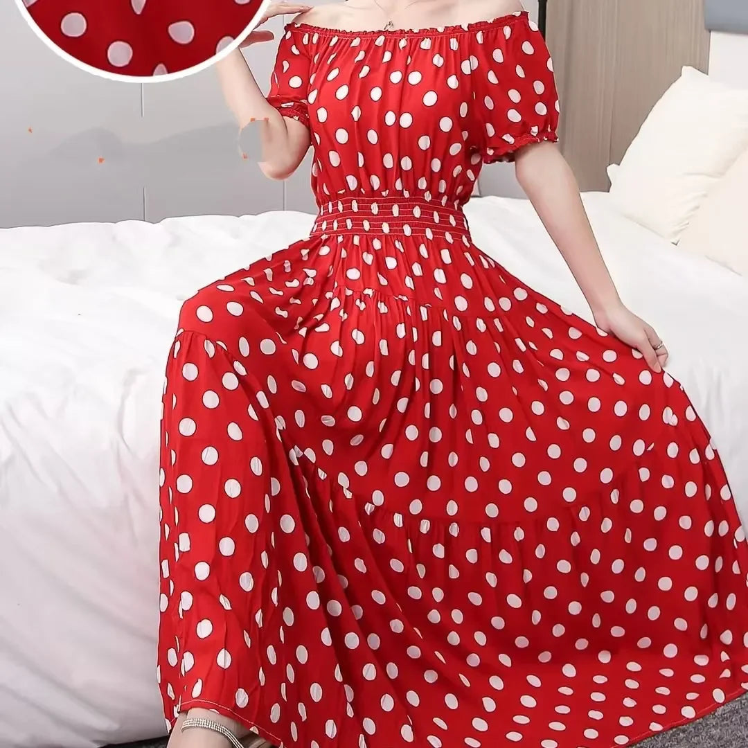 Cotton Silk Print Dress floral dress