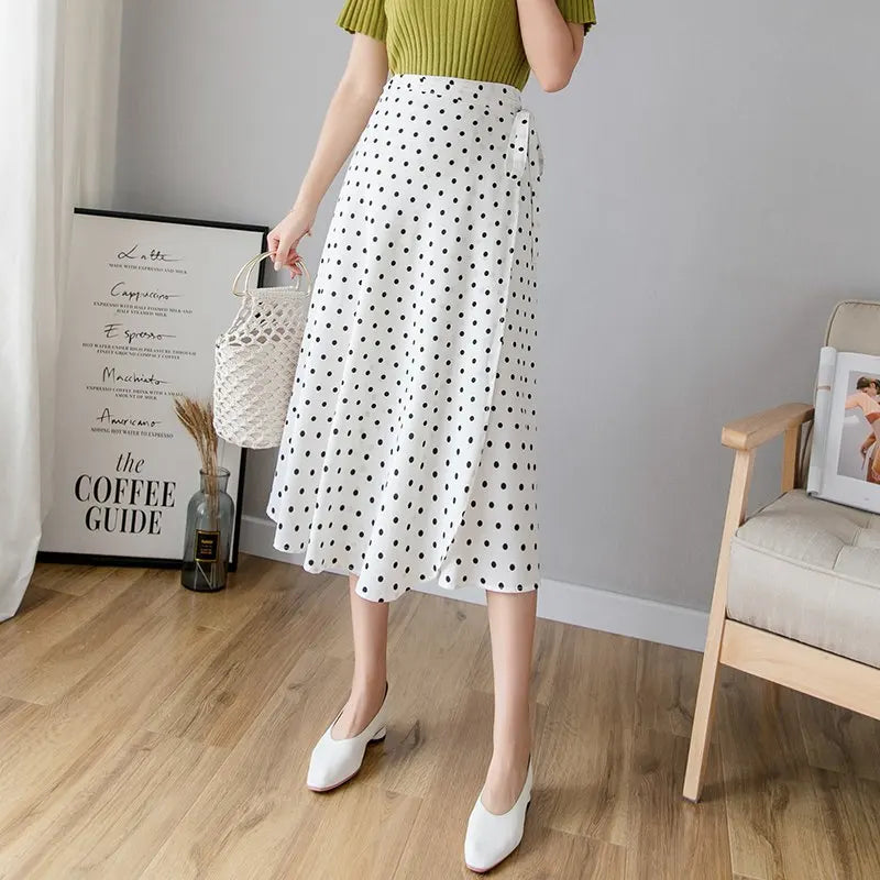Floral Print Maxi Skirt | Bohemian High Waist Wrap Skirt for Women