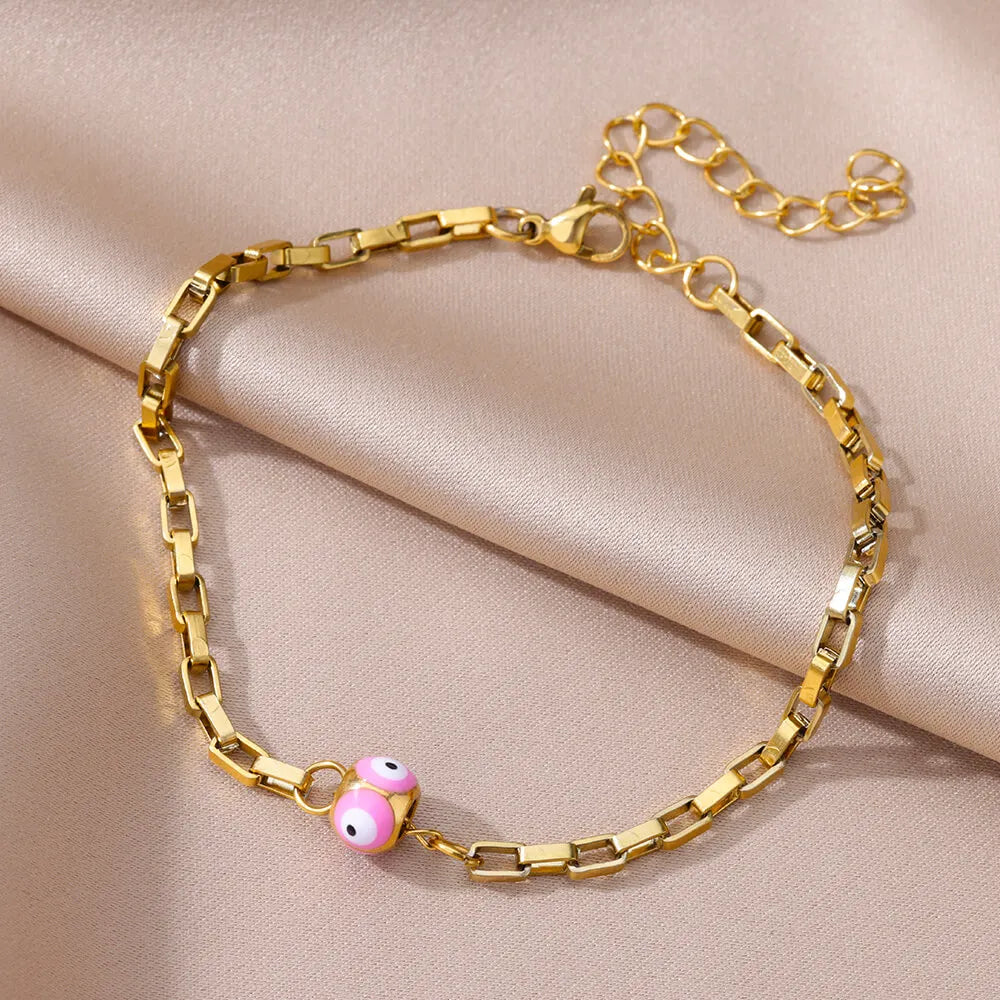 Women's Stainless Steel Ankle Chain – Classic Summer Anklet