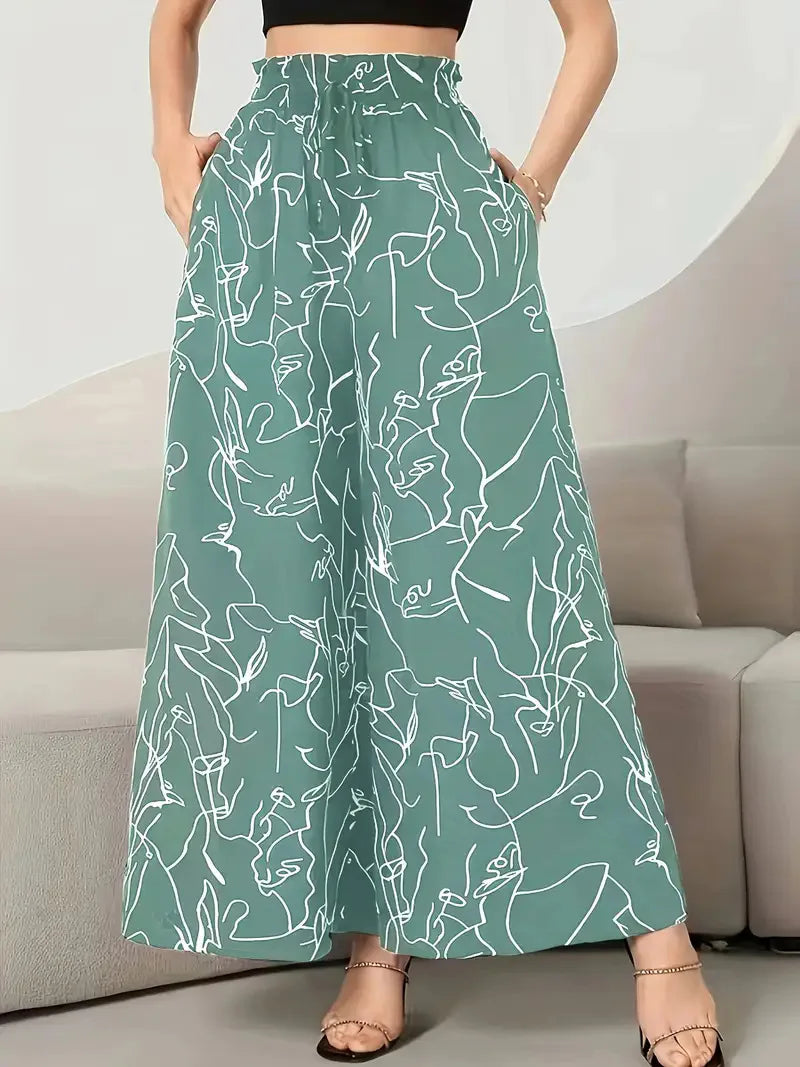 Waist-Cinching Maxi Skirt | Asymmetric High Waist Loose Skirt for Women