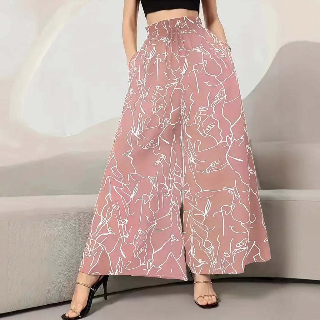 Waist-Cinching Maxi Skirt | Asymmetric High Waist Loose Skirt for Women